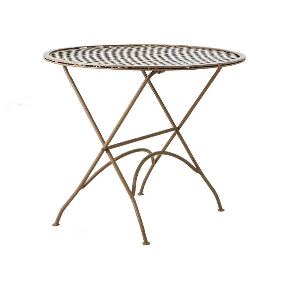 Bornholm utebord Ø 61 cm Elfenben