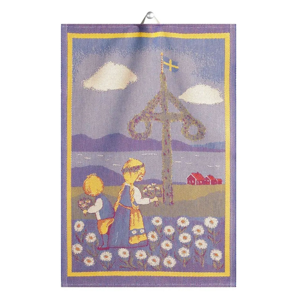 Ekelund Linneväveri Svensk Sommar Geschirrtuch 35 x 50cm