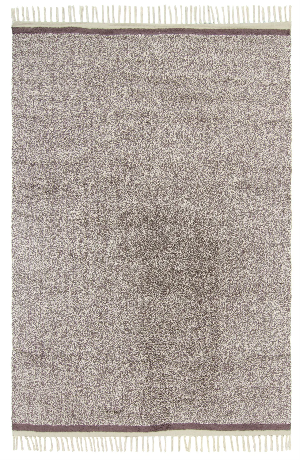 Ryetepper - Celina Natural Cotton Shaggy (beige/brun) (Størrelse: 200 x 290 cm)