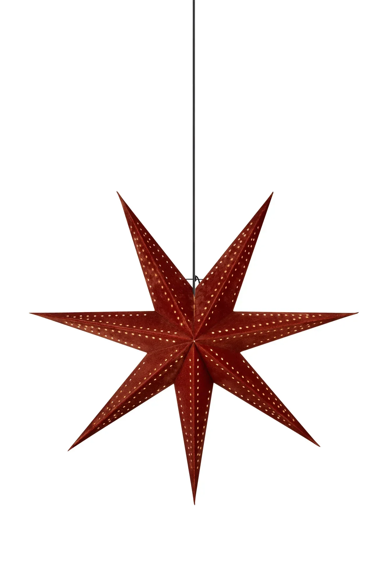 Embla Sterne Braun 75 cm