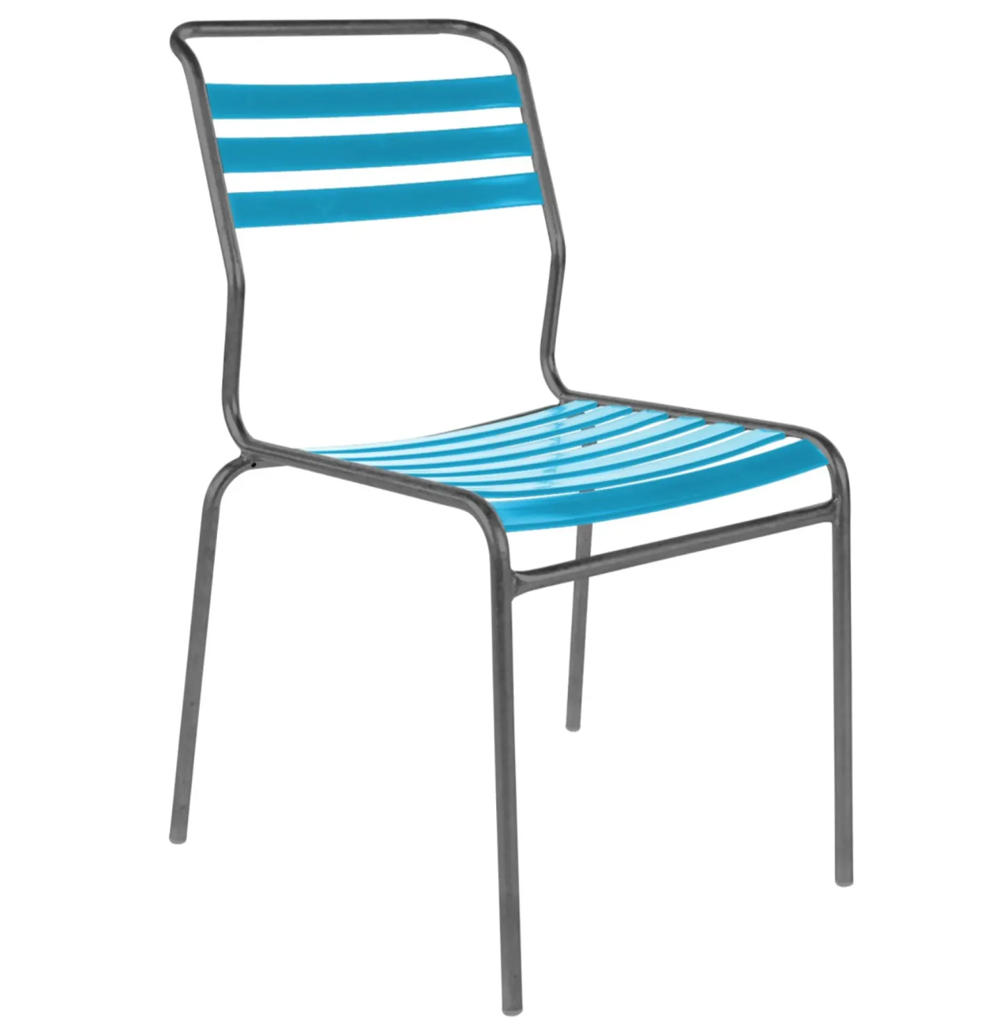 Schaffner Lättli-Stuhl Säntis Blau | Schubiger Möbel