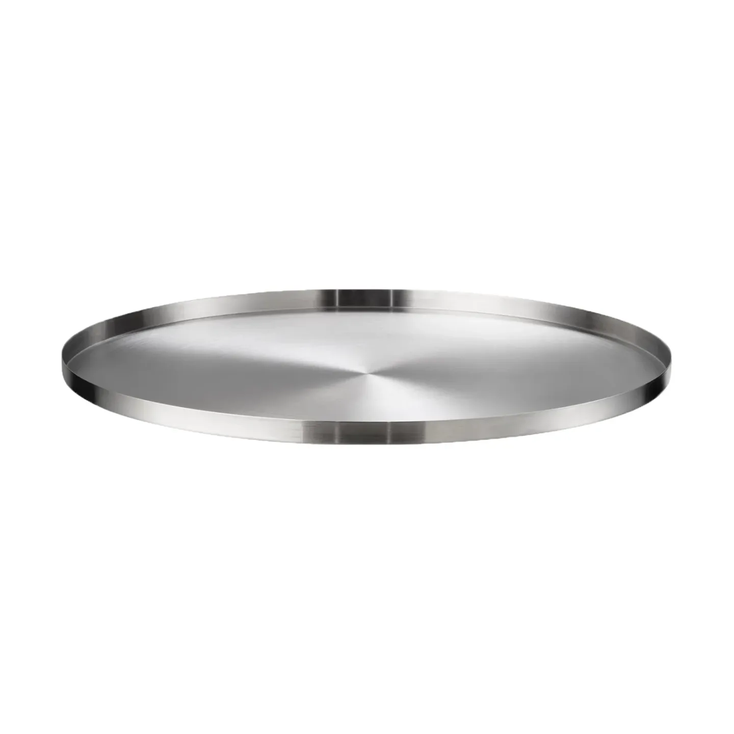 blomus PEASY Tablett L Ø38 cm Stainless steel