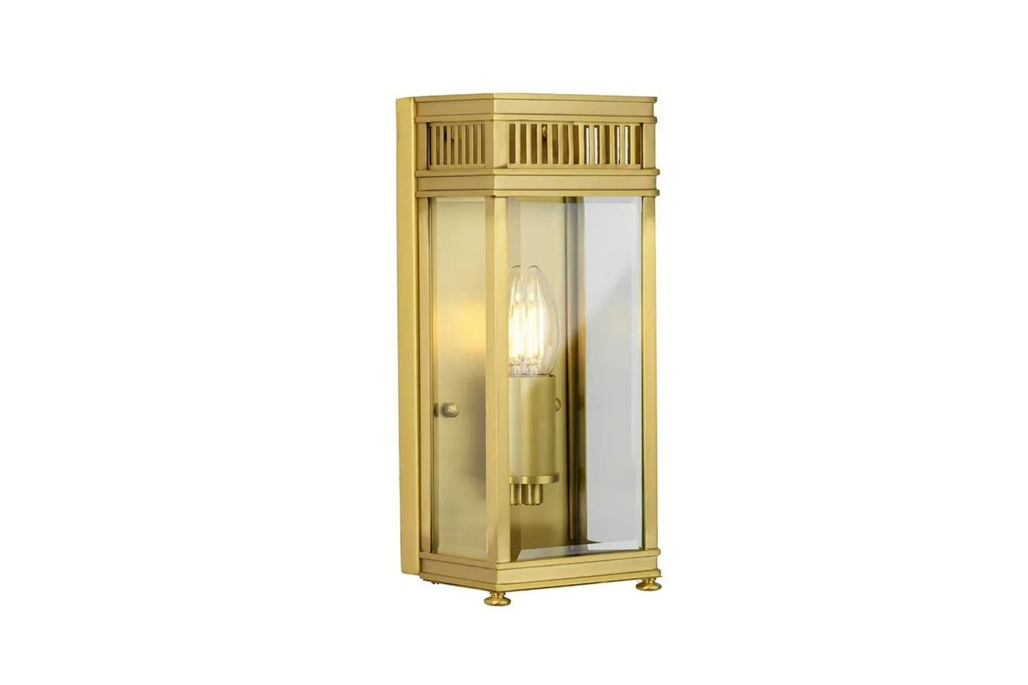 Holborn Elstead Lighting Vägglampa utomhus - Brass