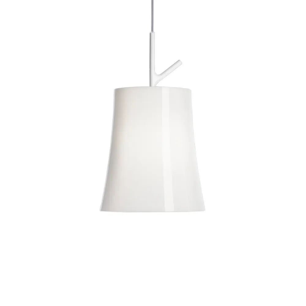 Foscarini Birdie piccola pendel bianco