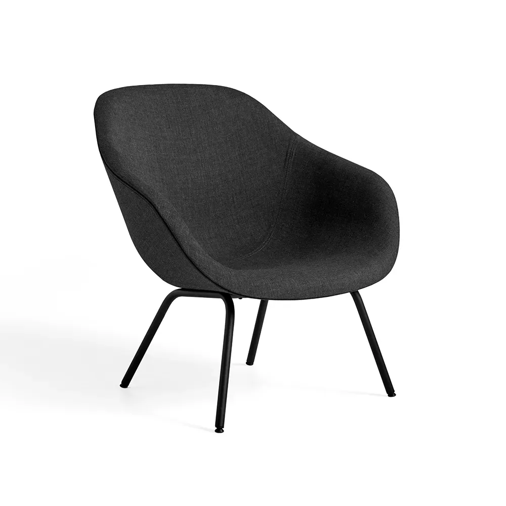 HAY About a Lounge 87 Sessel Remix 173 dark grey-schwarzes Gestell
