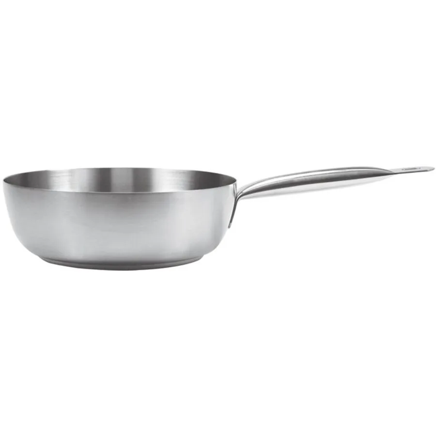 Sauteuse Piazza Chef Edelstahl 18/10 Edelstahl D 24 cm