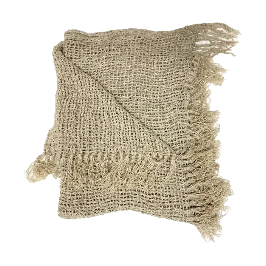 Olsson & Jensen Soho pläd 130x170 cm Beige