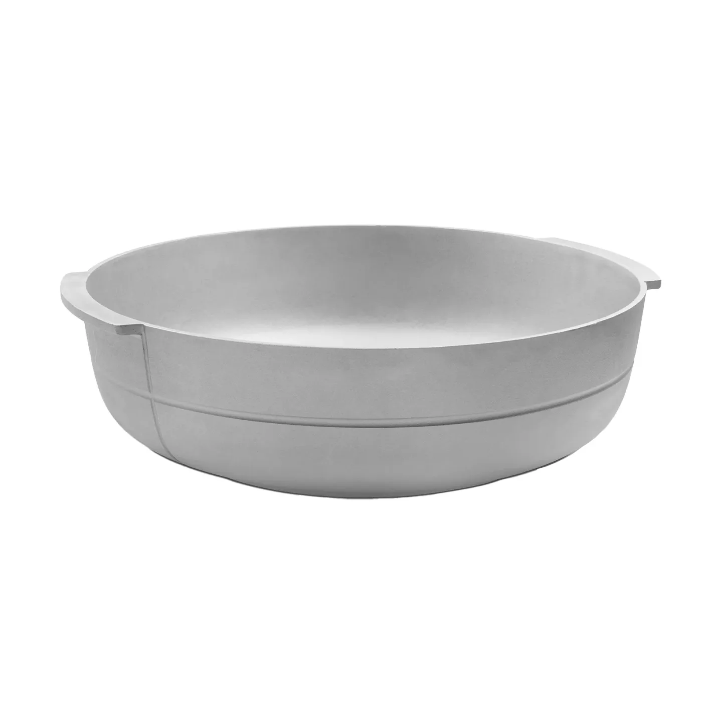 KORBO Linea Blumentopf Nr. 3 Breit Aluminium