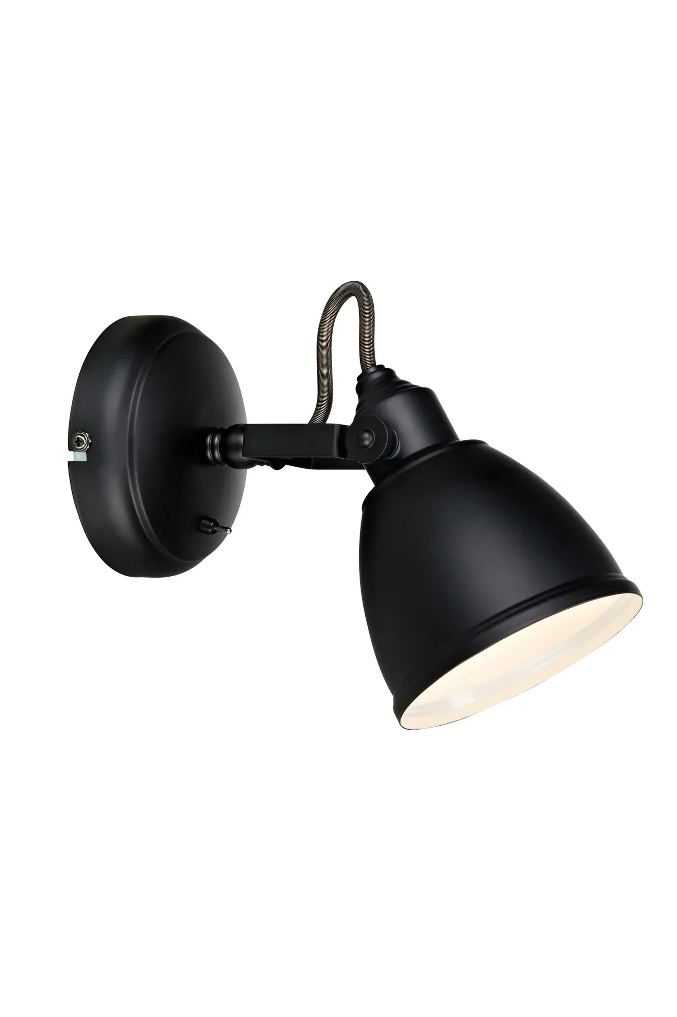 Fjällbacka Nachttischlampe Schwarz
