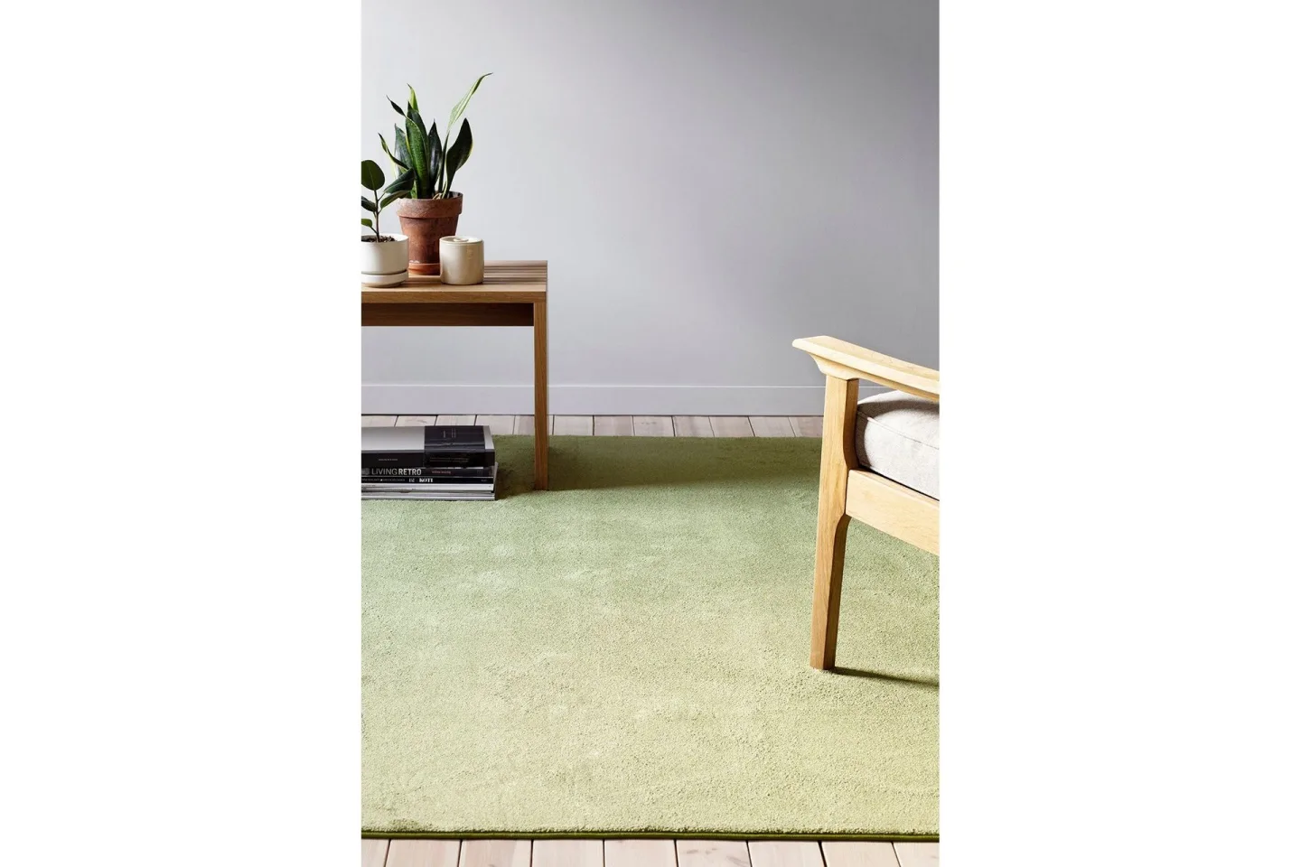 Satine Matta 80x250 cm Grön - Vm Carpet