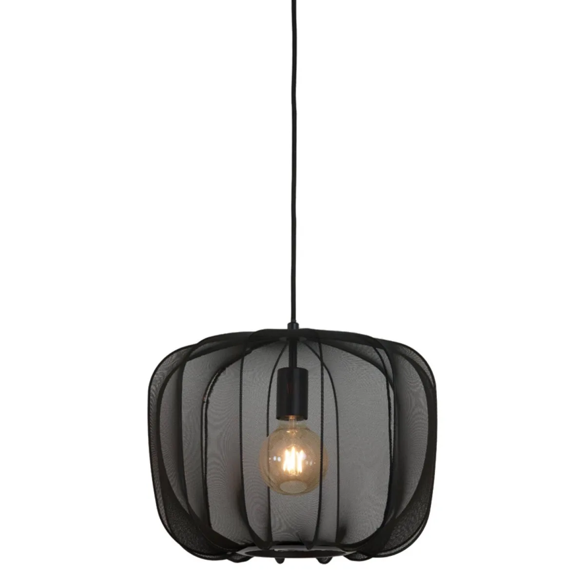Light & Living - Plumeria Ø40 - Taklampa - Svart