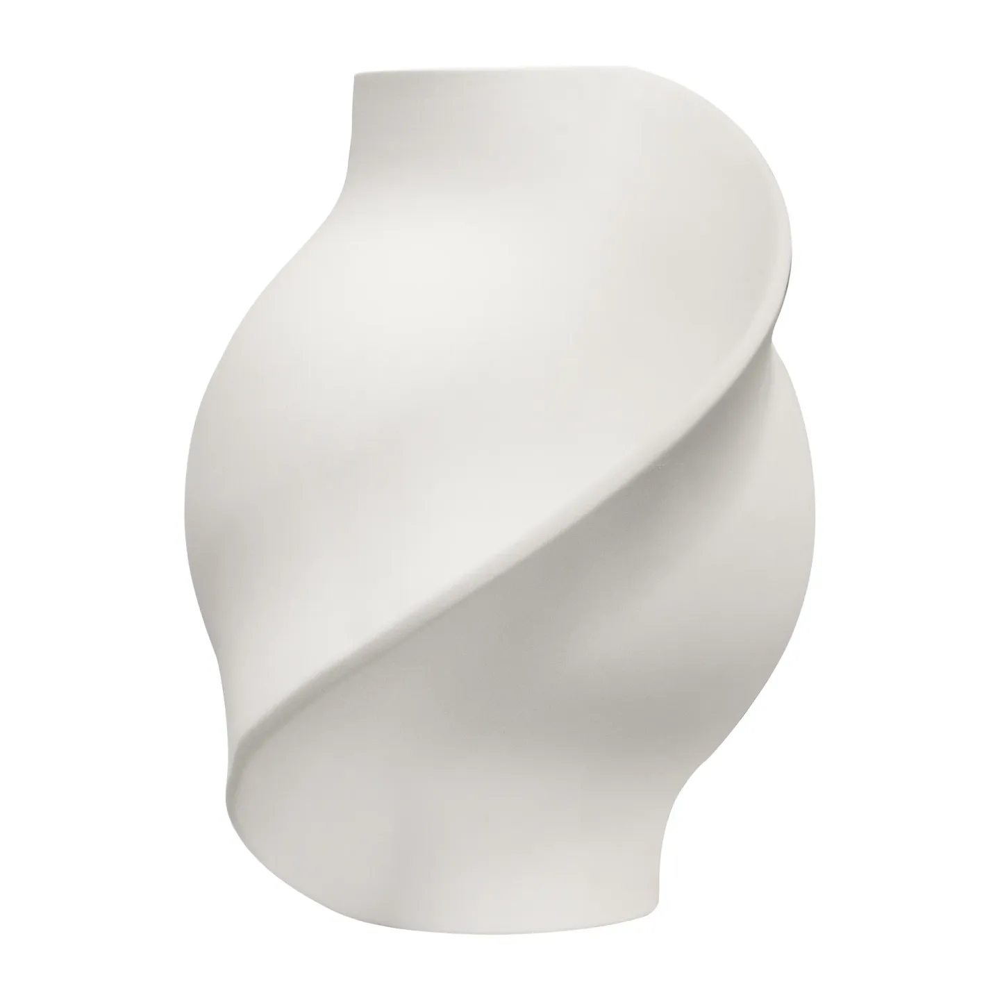 Louise Roe Pirout Vase 02 42cm Raw White