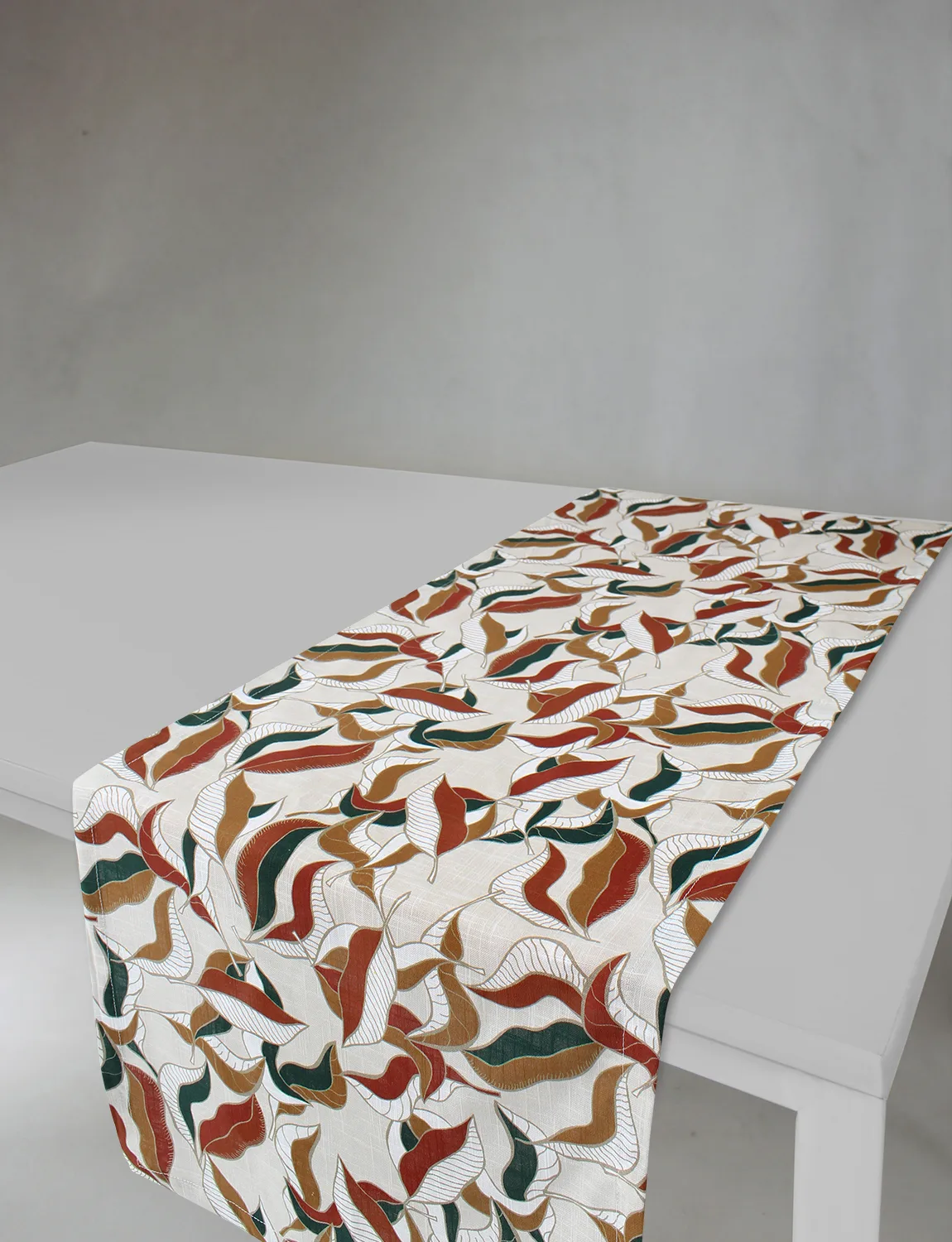 Løpere - Amalie (beige/rust) (Størrelse: 40 x 140 cm)