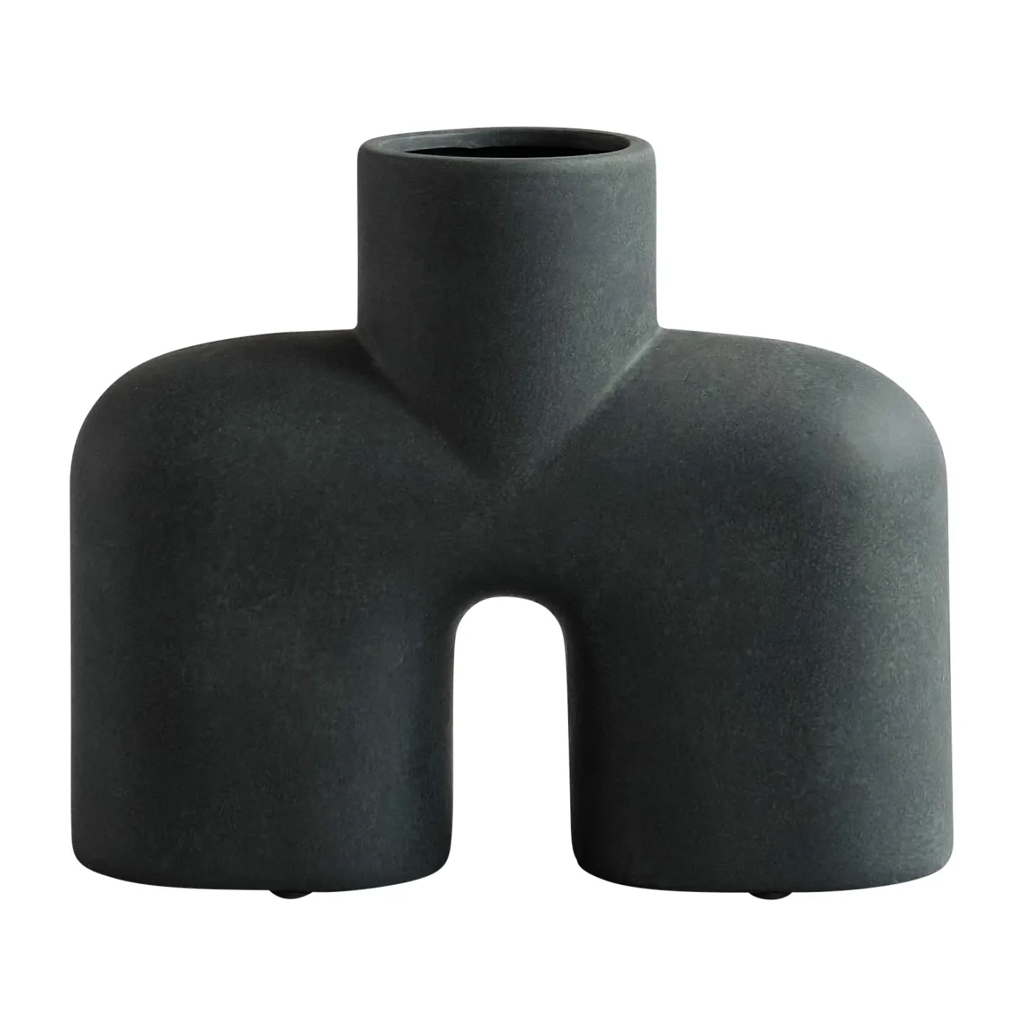 101 Copenhagen Cobra Uno Medio Vase Schwarz