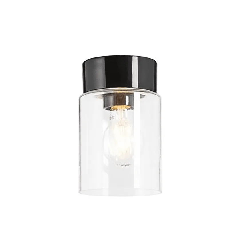 Ifö electric - Open Tina Ø10 - Badrumslampa - Svart