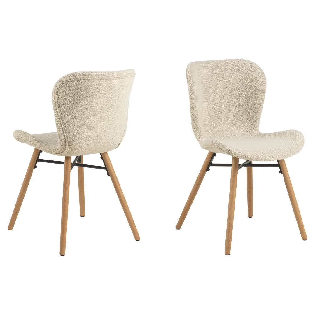 BatildaA1 Esszimmerstuhl beige.