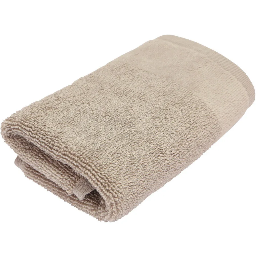 Living Home Gästetuch Softfeel Macchiato Baumwolle