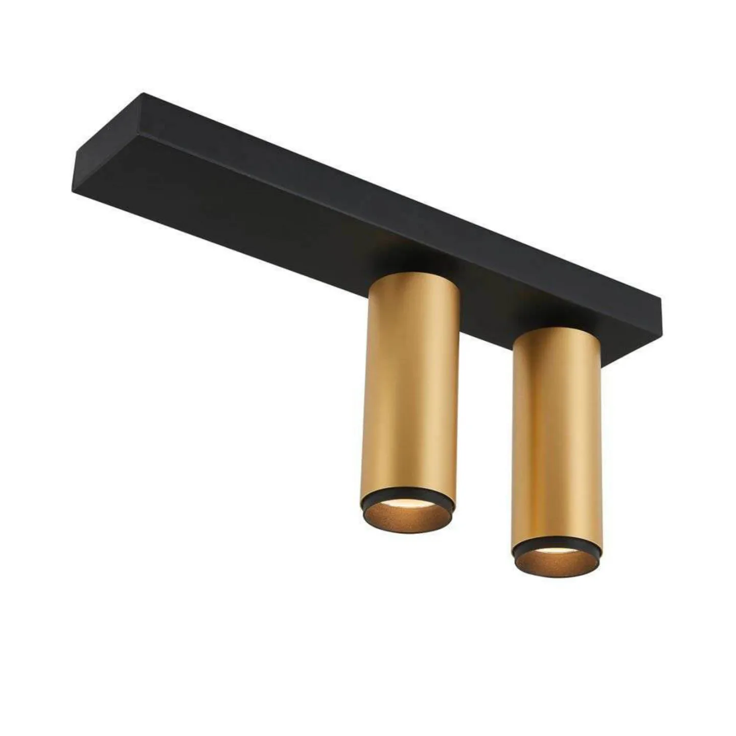 X-Beam Deckenleuchte Double Gold/Black - Loom Design - Wohnzimmer - Modern - Aluminium - Mehrflammig