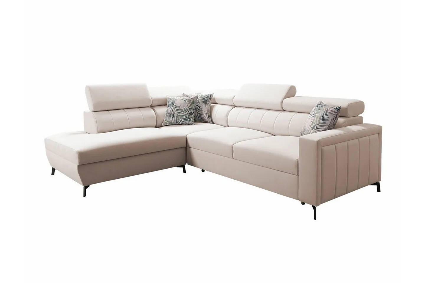 Galbally 3-sits Hörnbäddsoffa -