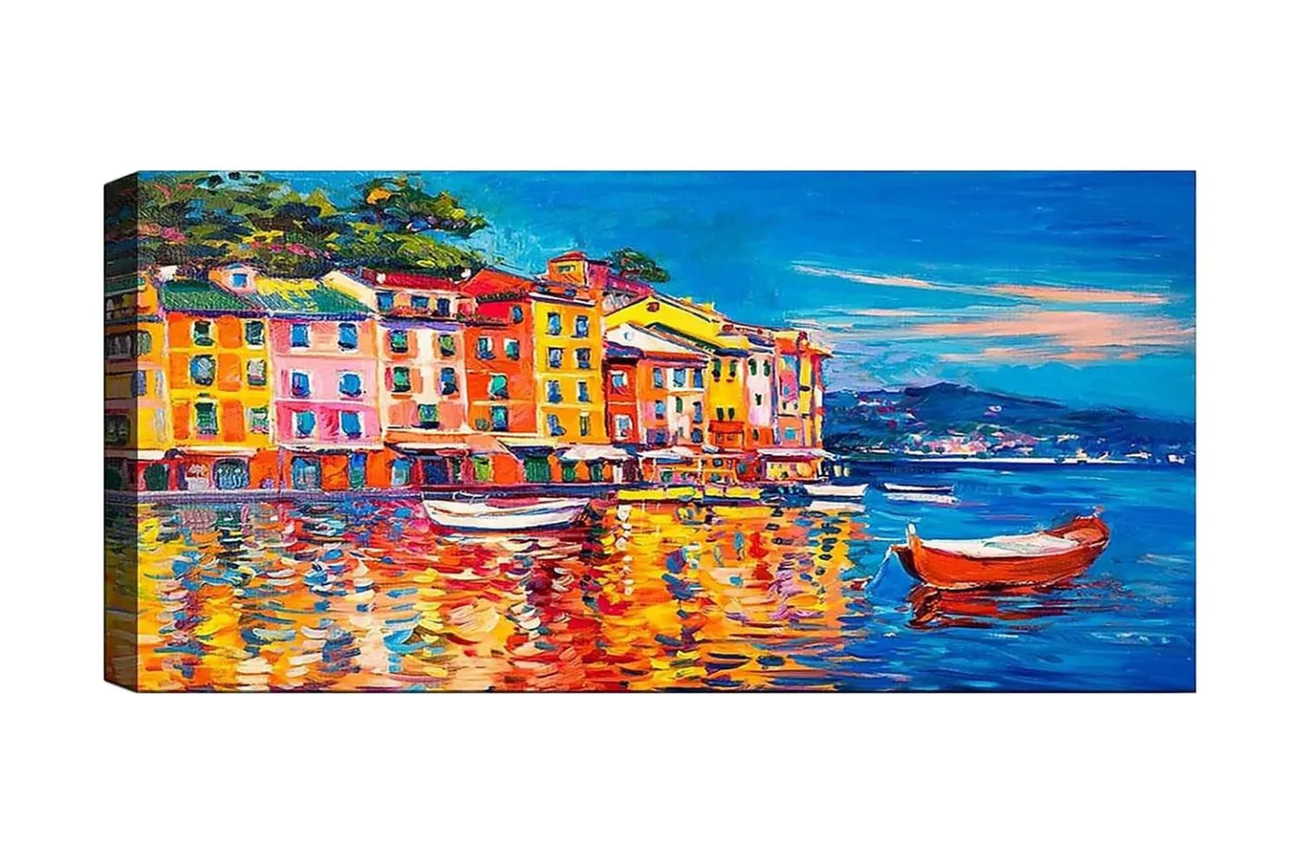 Canvastavla YTY Buildings & Cityscapes Flerfärgad - 120x50 cm
