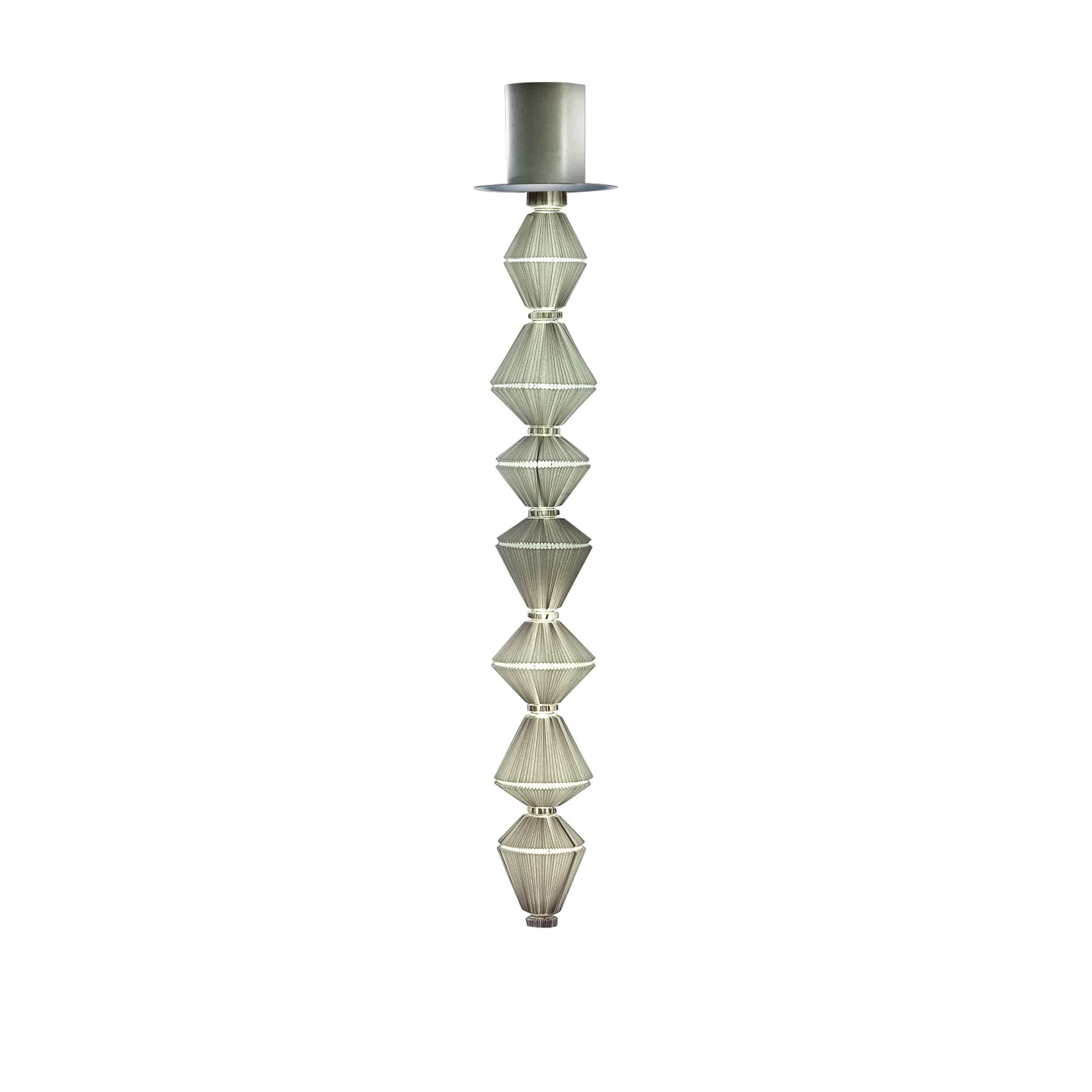 Parachilna - OiPhorique T Gr Structure Light Grey Diffuser Excl. 2x G5 54W 2.700K - Pendellampor - Atelier Oï - Grå