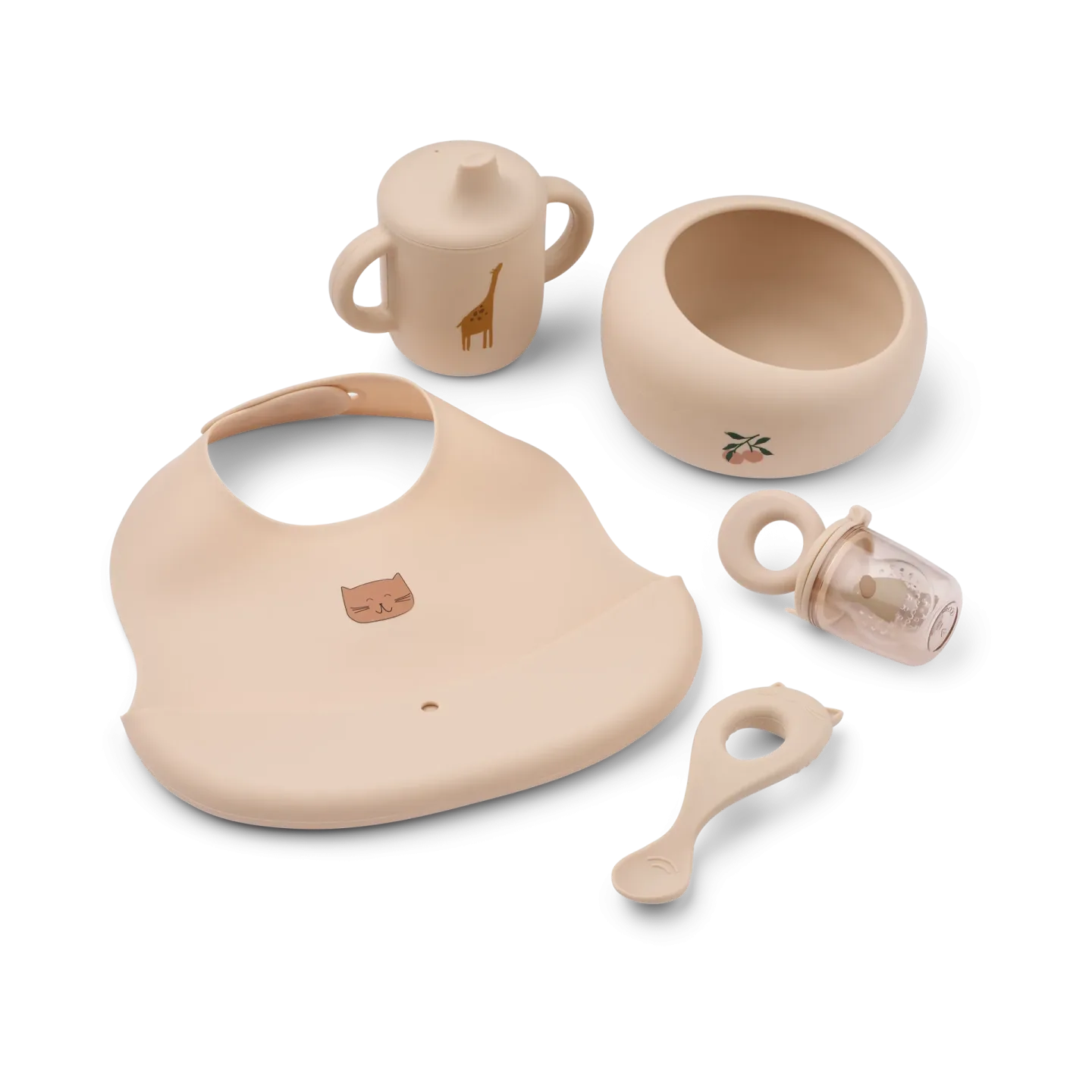 Liewood Mileah baby mealtime Set Apple blossom