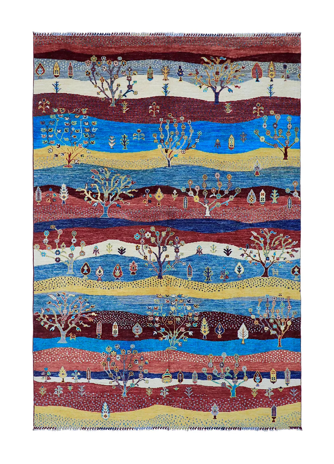 Orientalsk Teppe - Chaman Rug Hand Knotted - 197 x 290 cm (Størrelse: 197 x 290 cm)