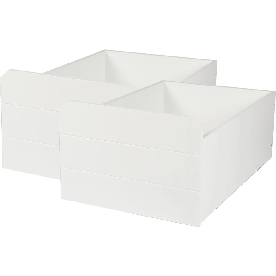 Schublade Zeno weiss/natur MDF B 58 T 90 cm