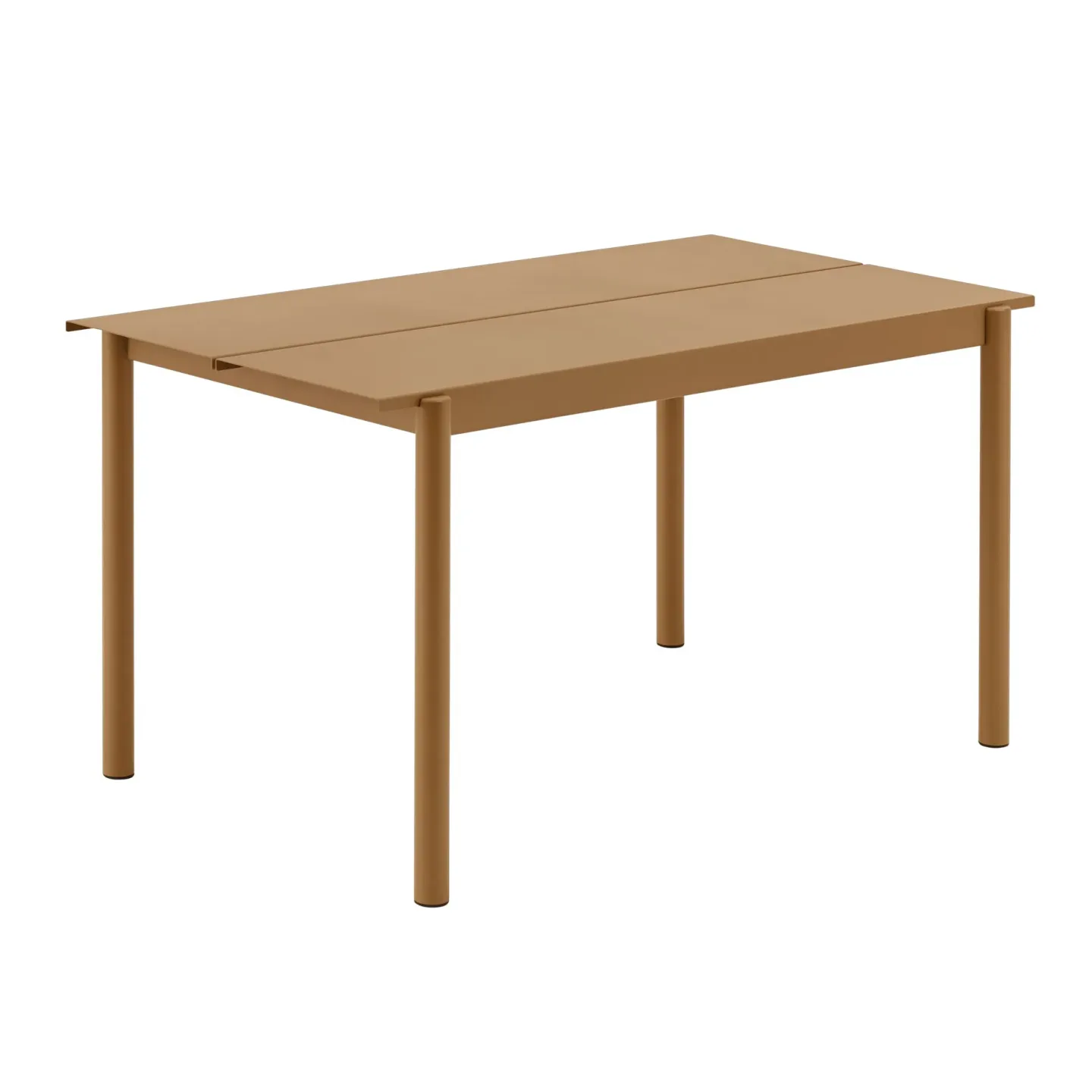Muuto Linear Steel bord 140x75 cm Burnt orange