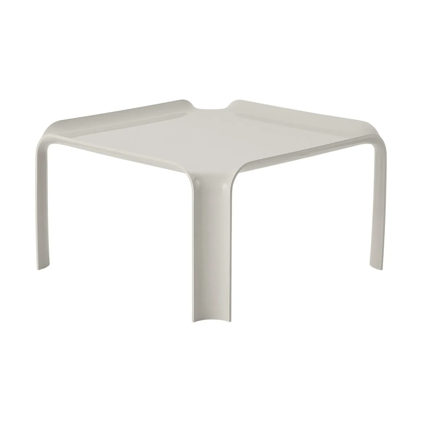 GUBI T877 sidobord Alabaster white, 50x50x27 cm