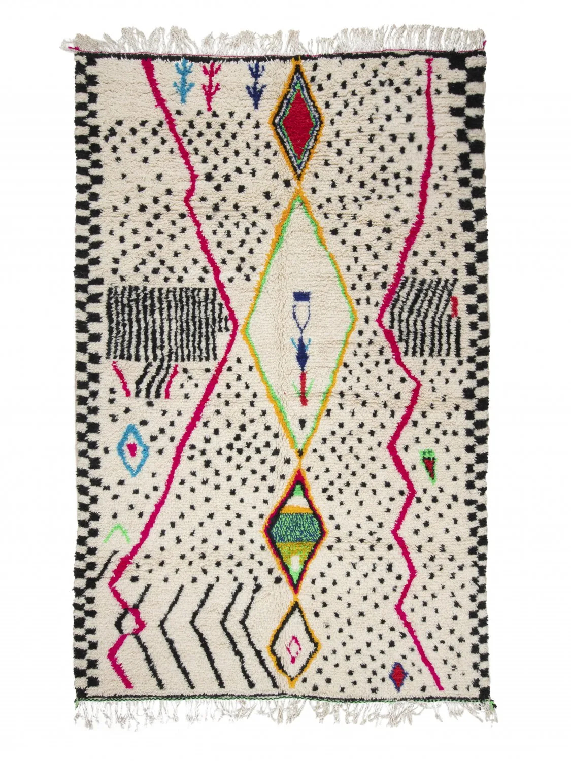 Kelim-teppe Marokkansk Azilal 320 x 210 cm (Størrelse: 320 x 210 cm)