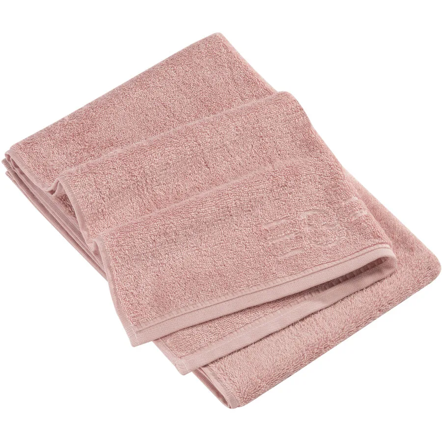 Esprit Handtuch Modern Solid rosa Baumwolle