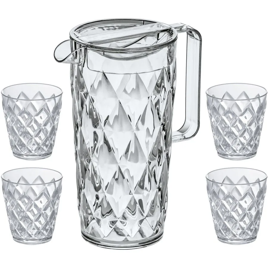Krug Koziol Transparent Kunststoff 1.6 l