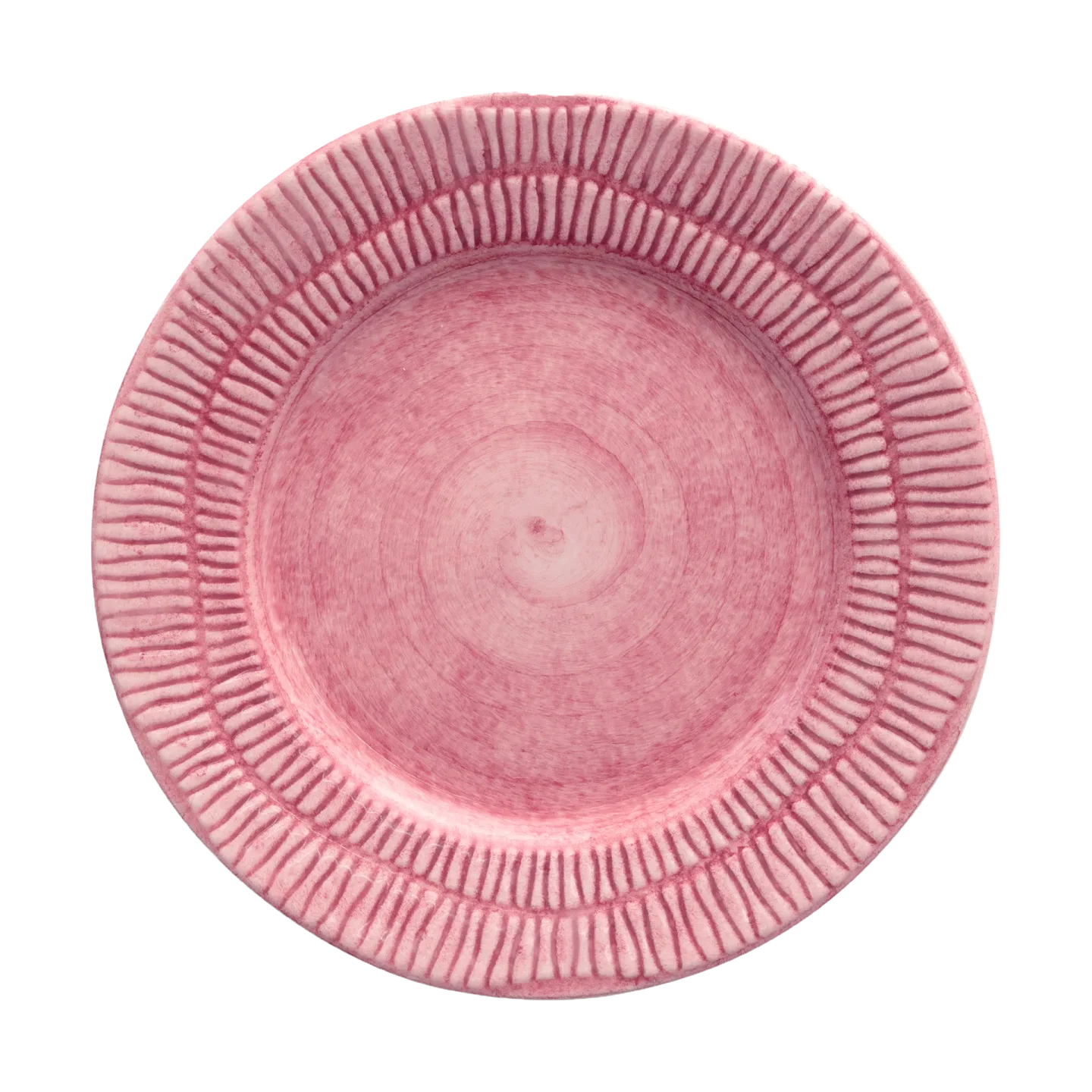 Mateus Stripes Teller Ø21cm Rosa