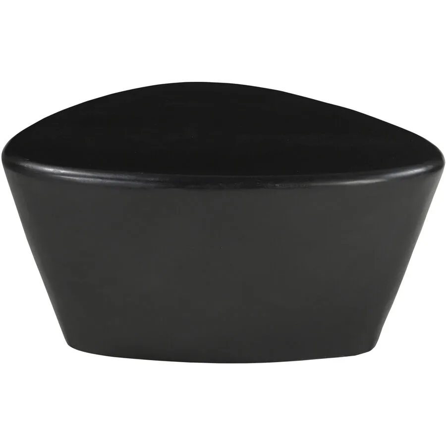 Beistelltisch Smooth schwarz Mangoholz massiv B 70 H 36 cm