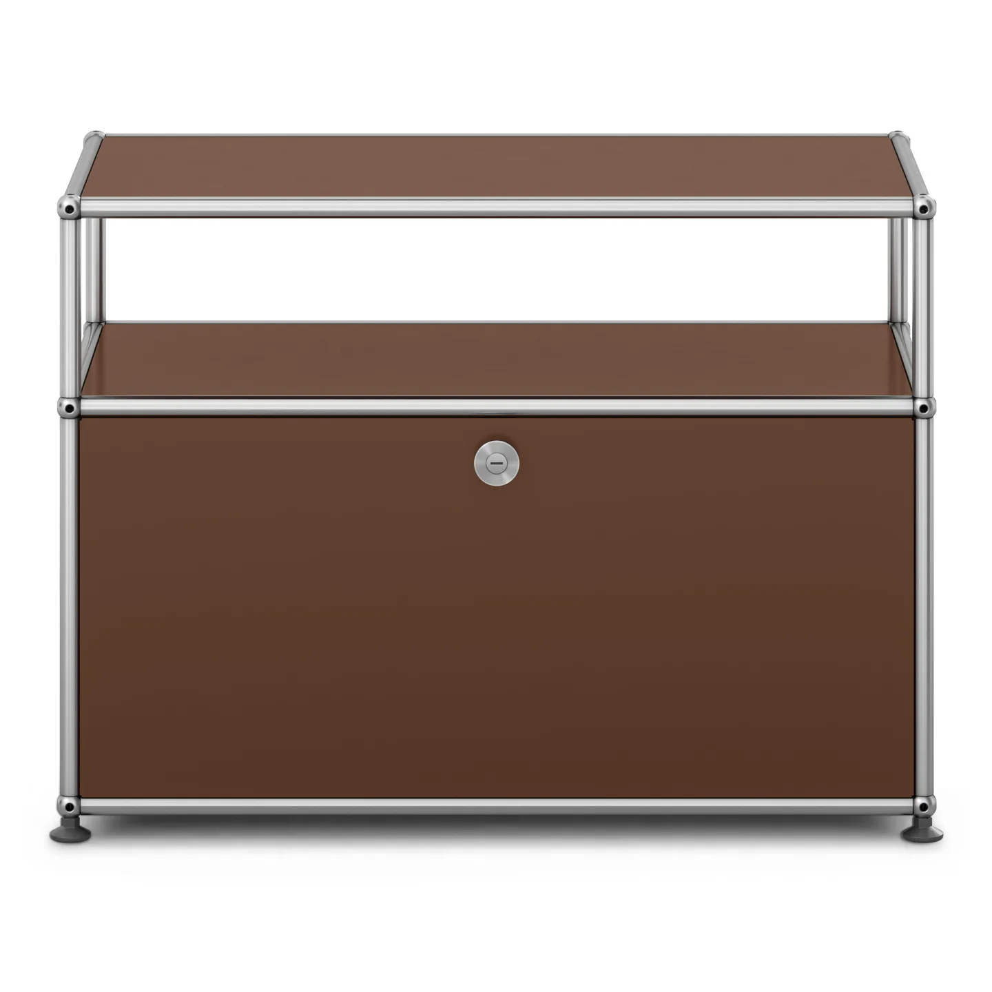 USM - USM Haller Occasional Furniture O1 USM Brown - Sidobord - Fritz Haller & Paul Schärer - Brun
