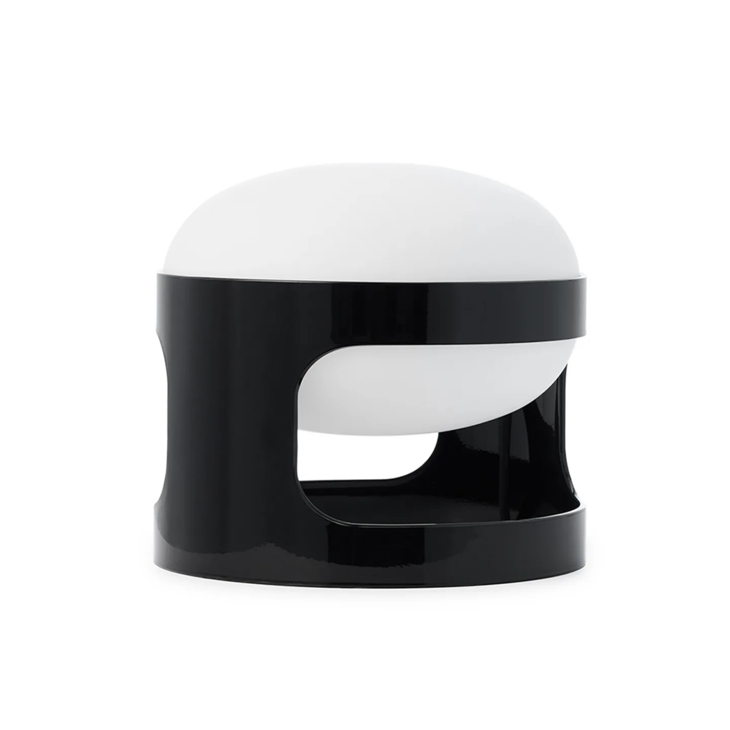 KD28 Tischleuchte, schwarz, Höhe 23 cm - Kartell K28 - Wohnzimmer - Design - Kunststoff - Einflammig