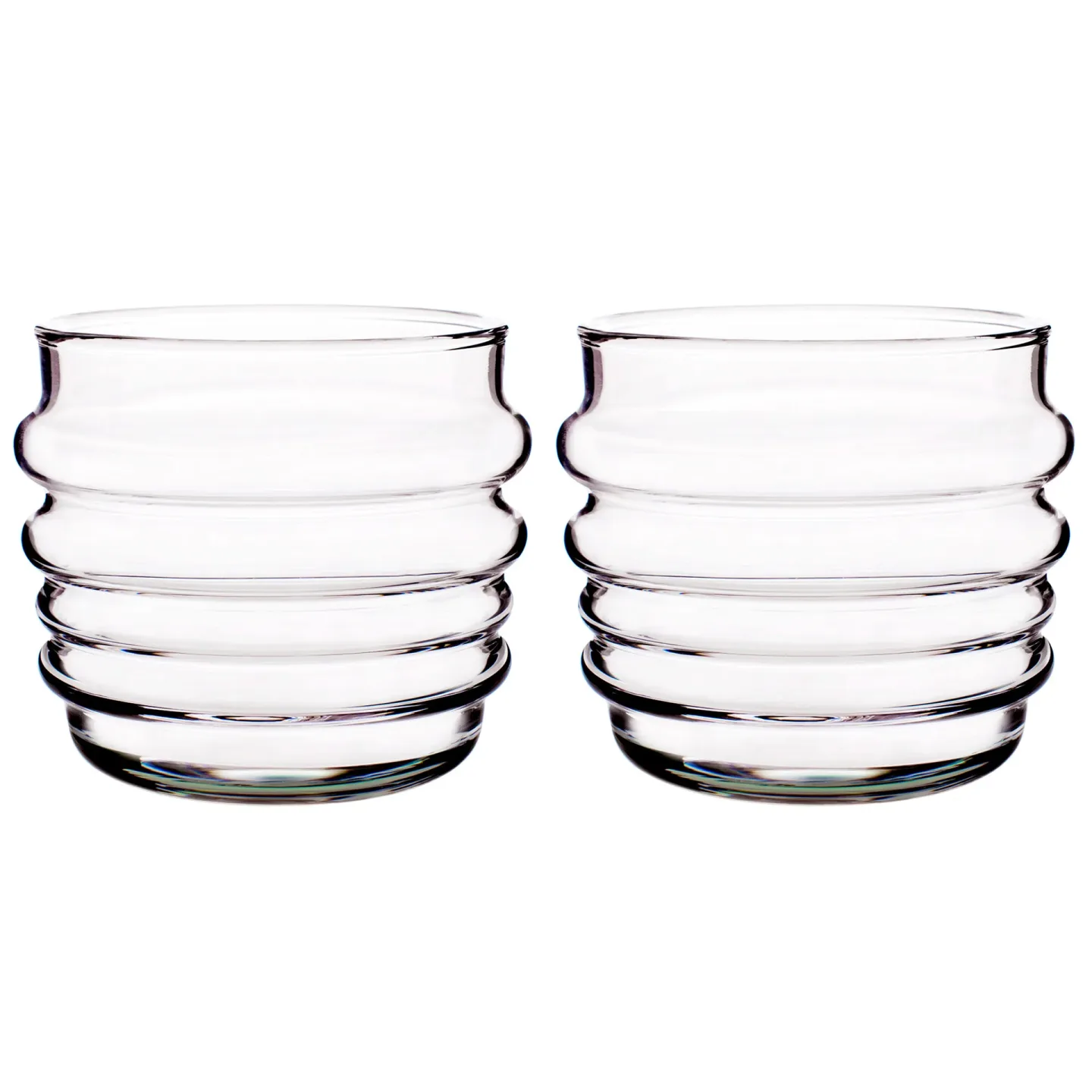 Marimekko Sukat Makkaralla glas 2-pack klar 2-pack