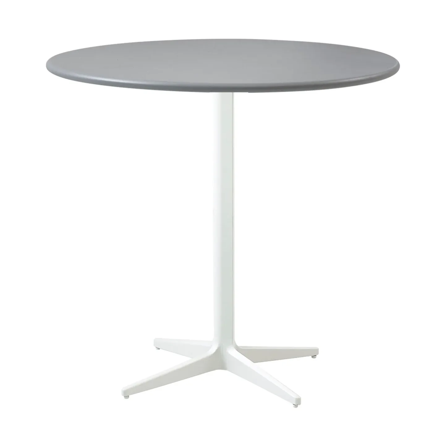 Cane-line Drop cafébord Ø80 cm Light grey-white