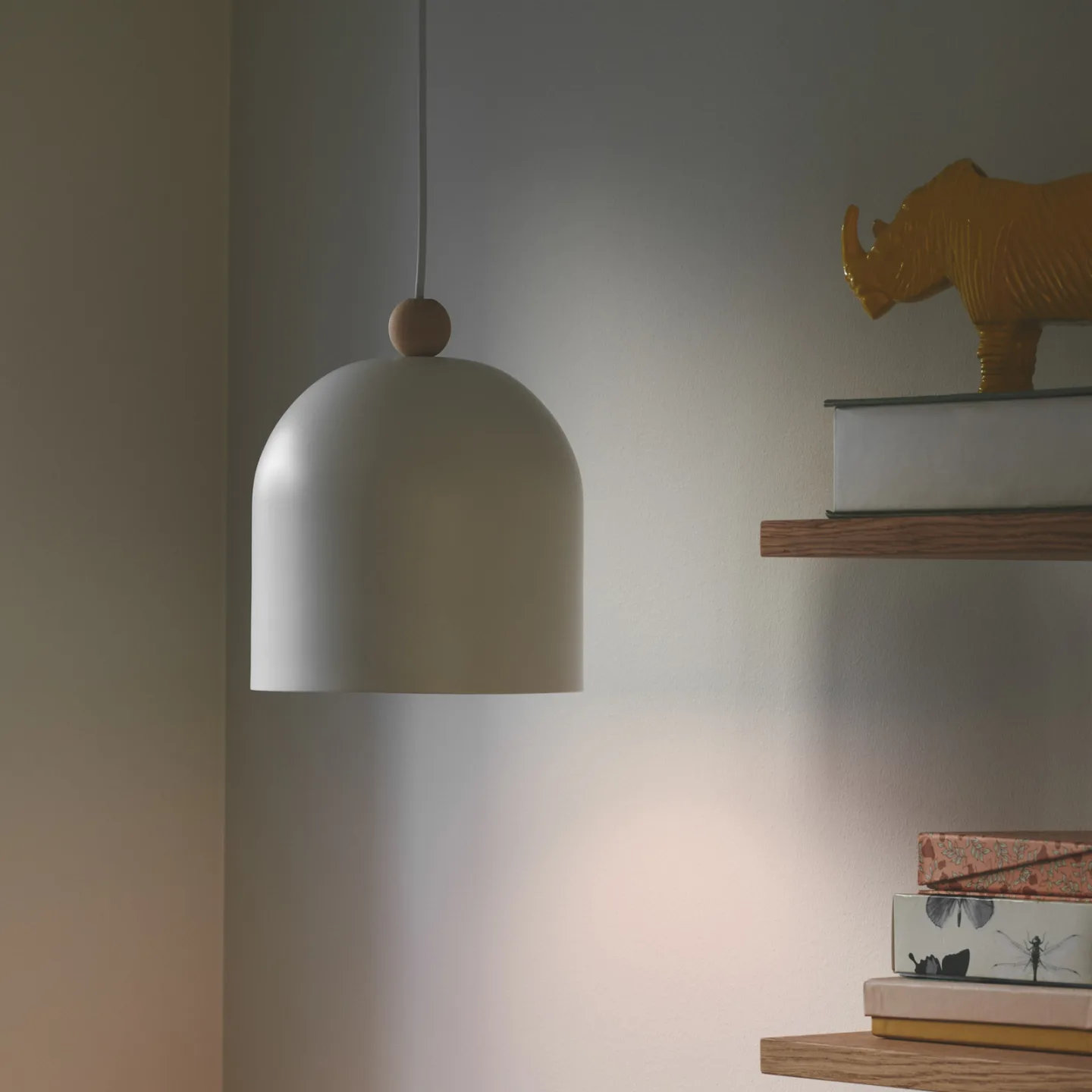 Gaston Pendelleuchte White - Nordlux - Esszimmer - Skandinavisch - Metall - Einflammig