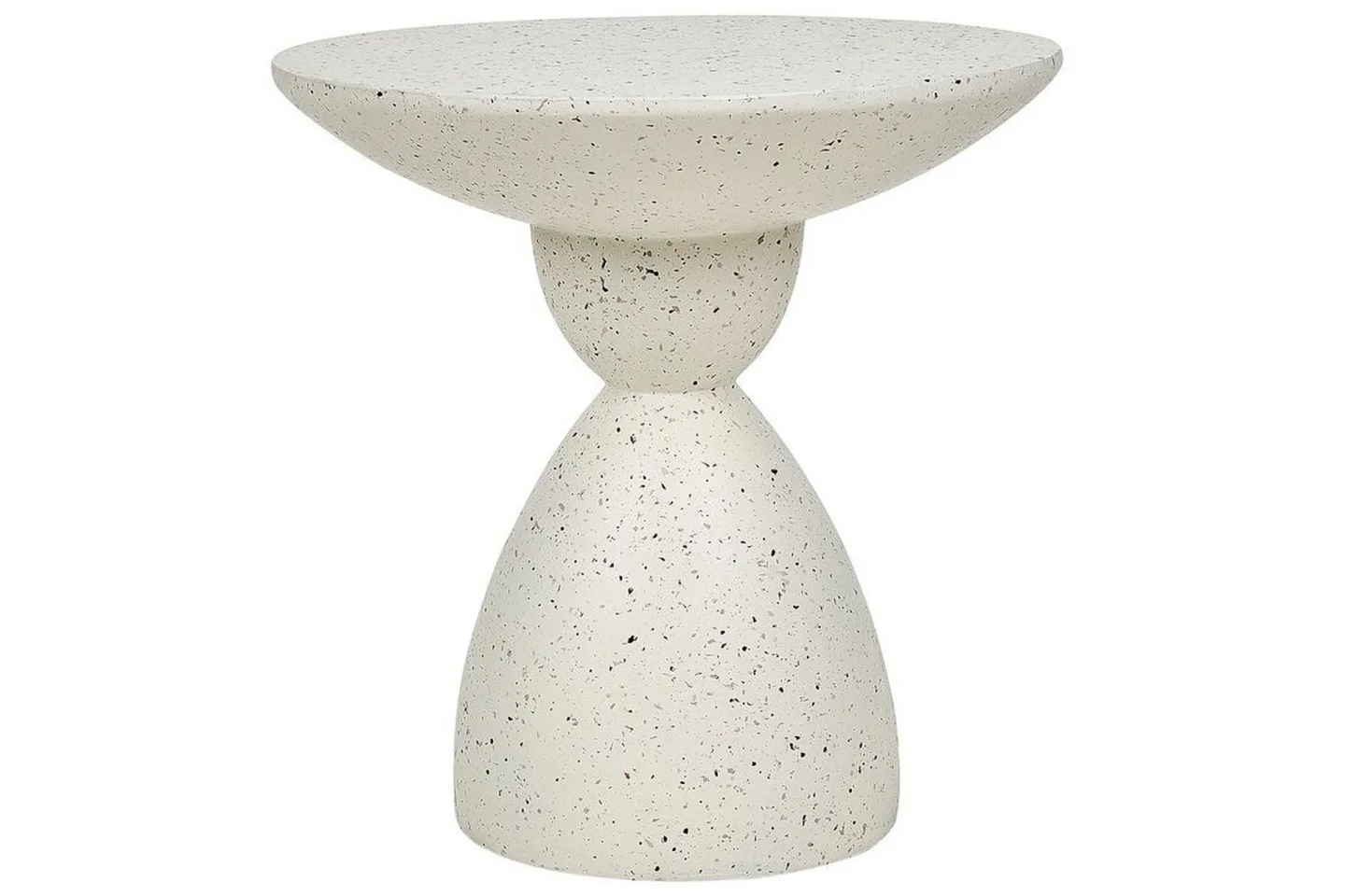 Alezio Soffbord 50 cm Rund - Vit