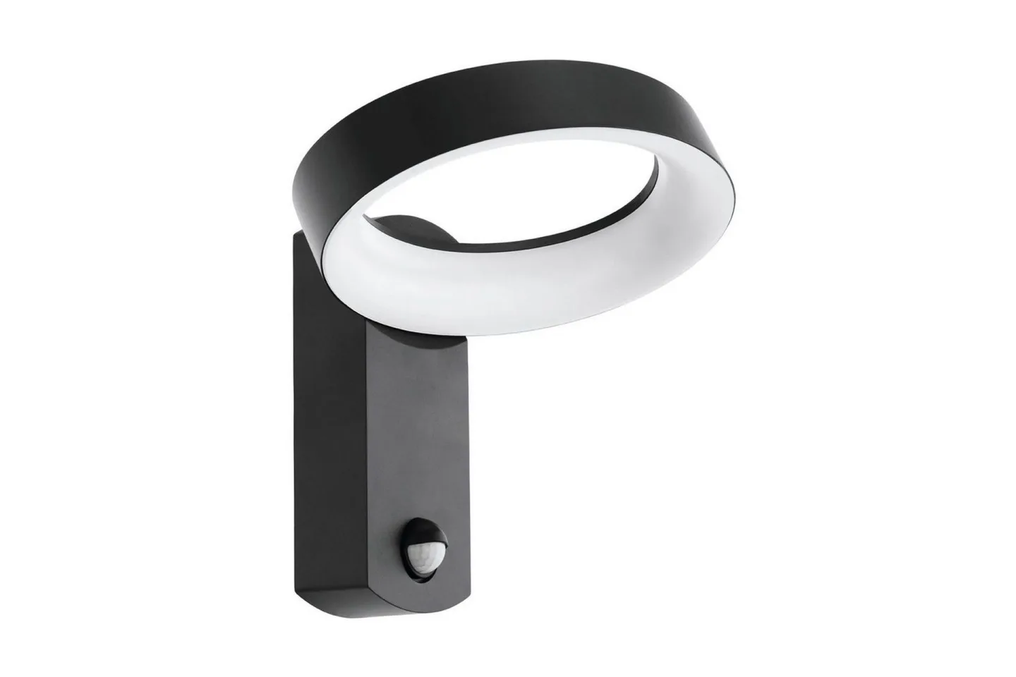 Vägglampa Utebelysning Eglo Pernate med Sensor - Antracit/Vit