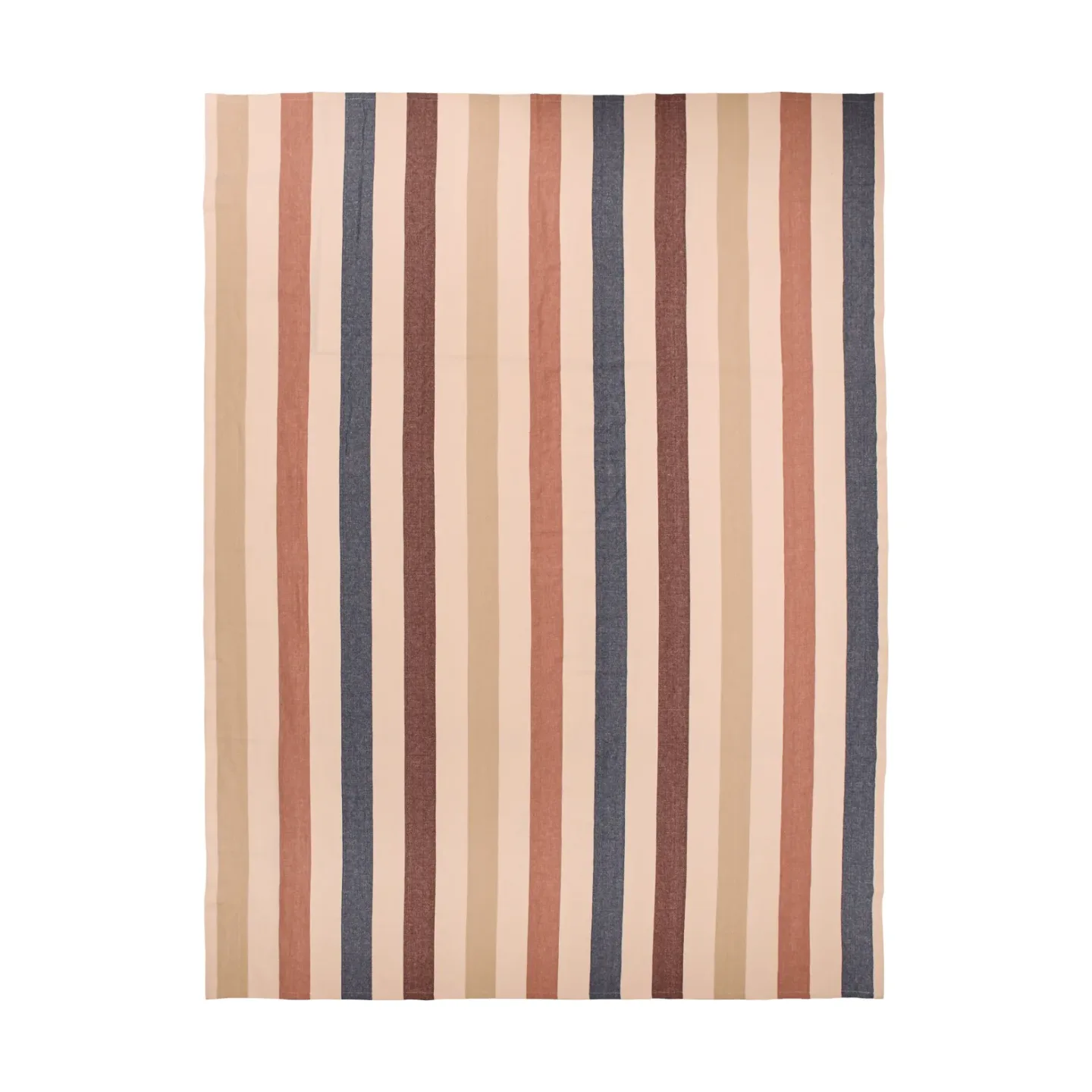 Ferm Living Hale Tischdecke Cashmere-mocha-indigo blue, 150x240 cm
