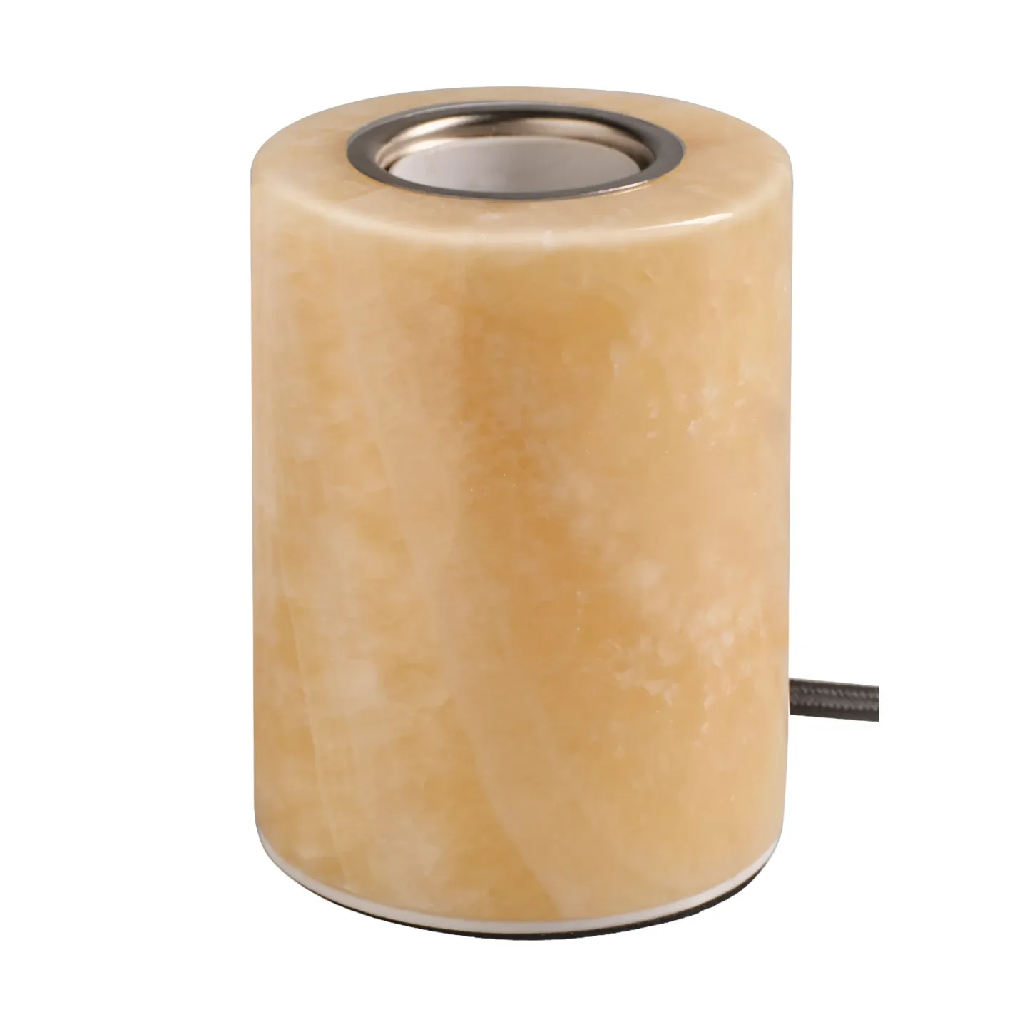 Unison Marble Lampenfuß Beige glänzend, Ø8×10,5 cm