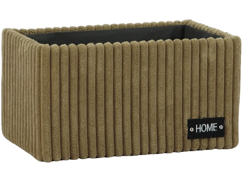 Aufbewahrungskorb HUNDER braun 15x25x13cm