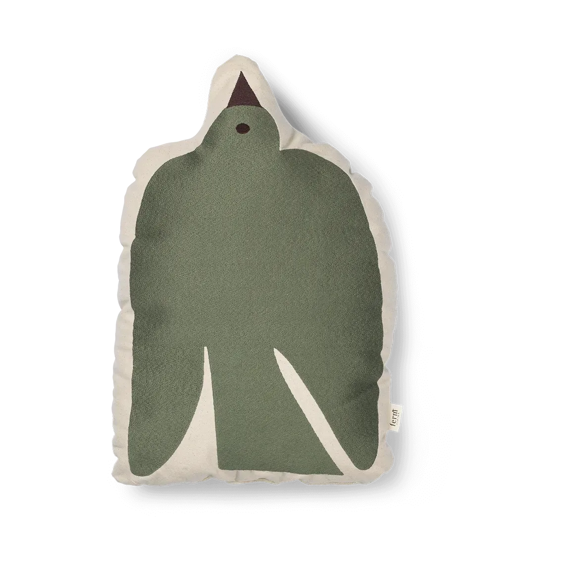 Ferm Living Swif bird kudde 32,5x48 cm Avocado Green