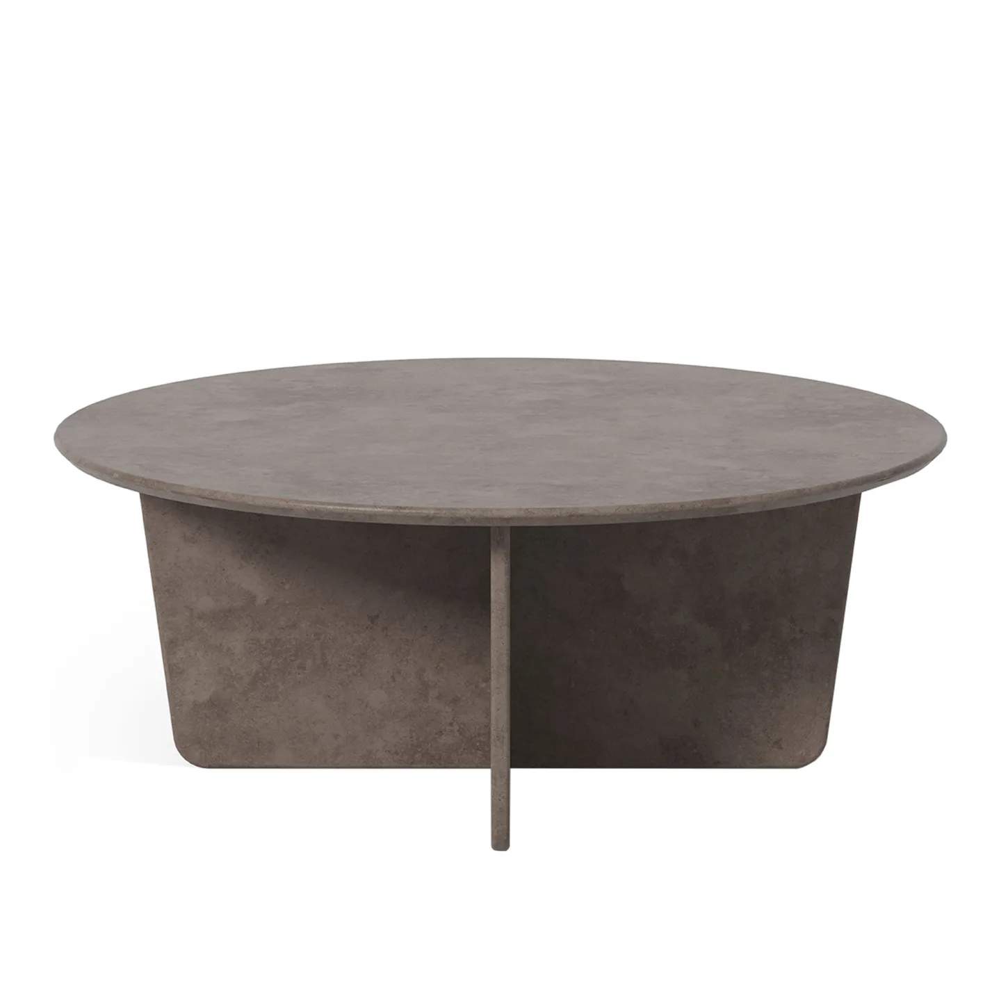 Fredericia Furniture - Tableau Coffee Table 100 cm - Soffbord - Space Copenhagen - Grå - Sten