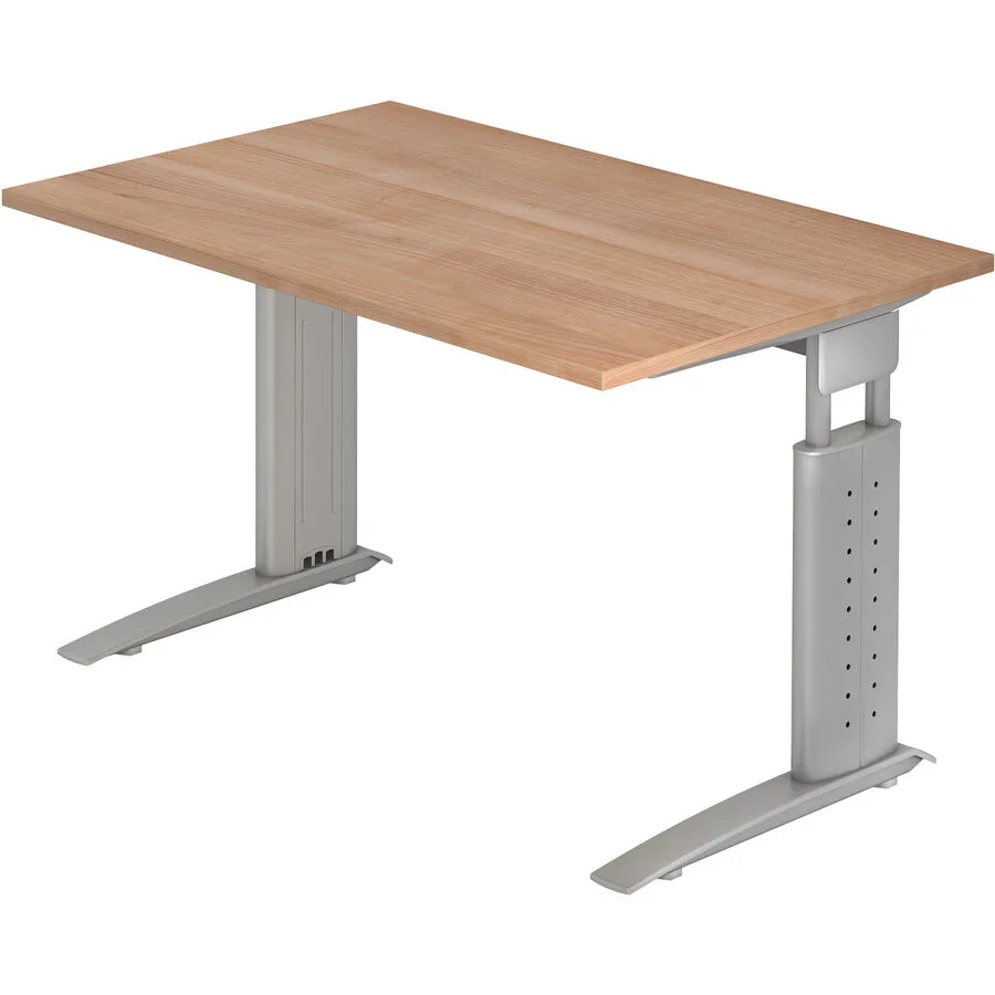 Schreibtisch Office Nussbaum Dekor Holzwerkstoff B 120 T 80 cm