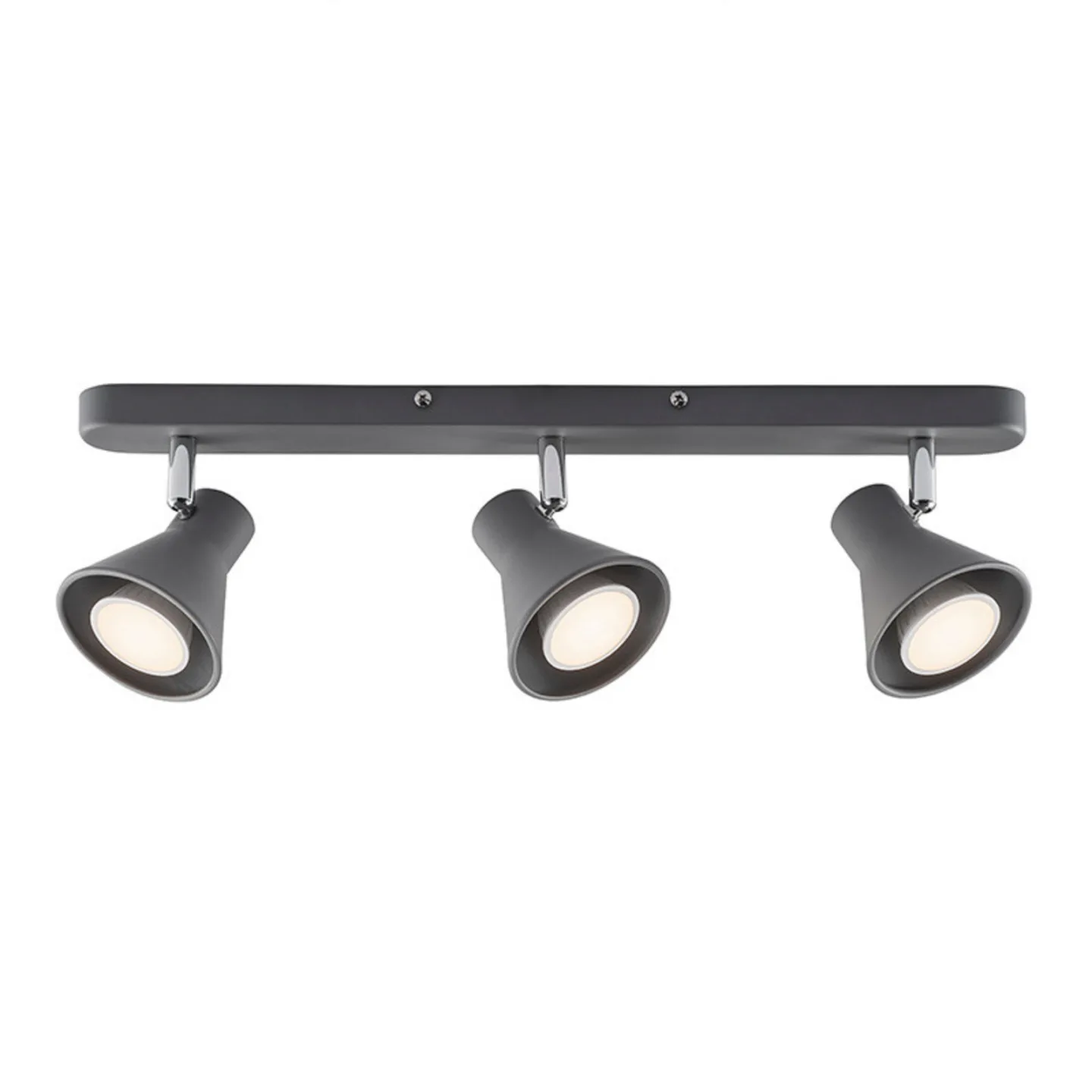 Eik 3 Deckenleuchte Grey - Nordlux - Wohnzimmer - Metall