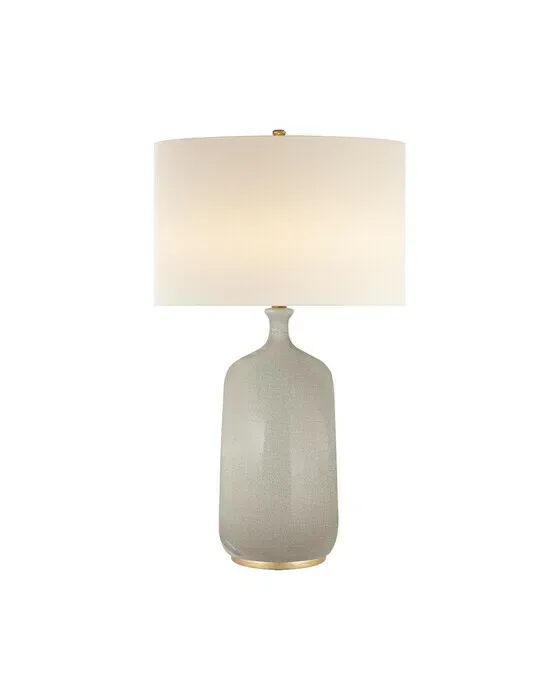 Culloden Table Lamp Bone Craquelure